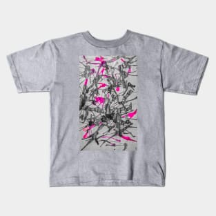 Splatter (Magenta) Kids T-Shirt